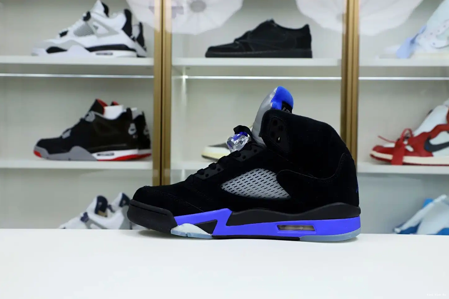 JORDAN AIR AIR 5 BLUE' JORDAN Kimikick RETRO 'RACER 0614